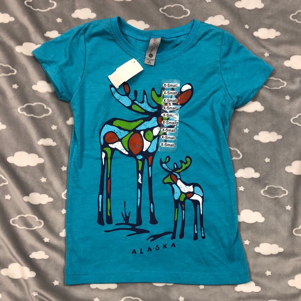 Next Level Apparel “Alaska” T-Shirt/ Size: XS (3/4)